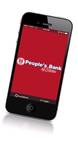 Mobile Banking at People's Bank of Seneca